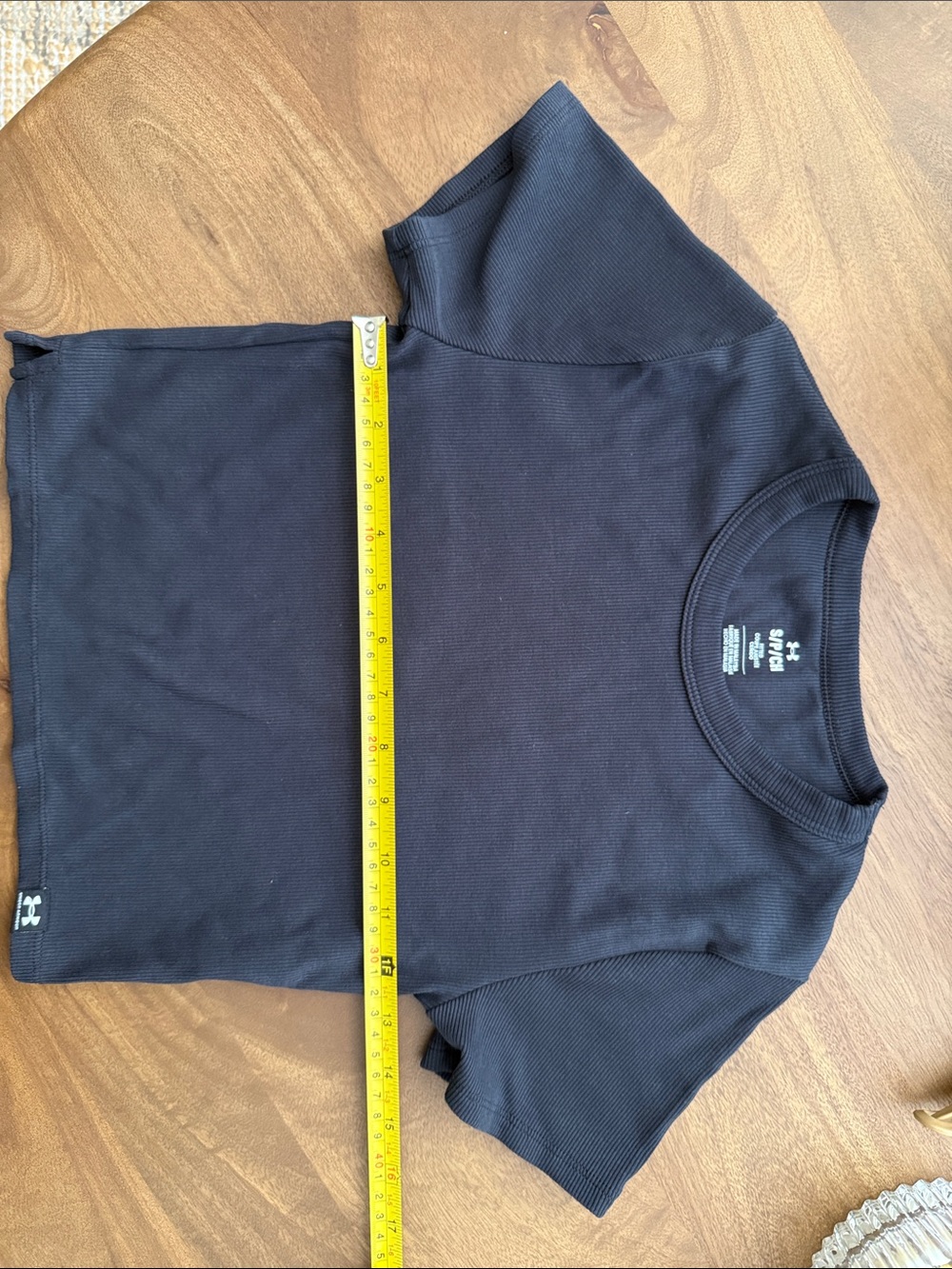 Under Armour Black Short Sleeve Performance Tee